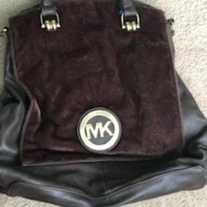 Large Dark Brown Micheal Kors bag